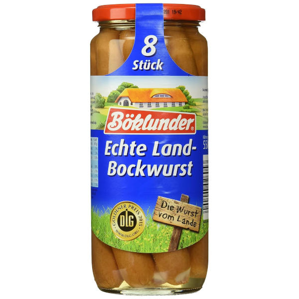 Böklunder Echte Land-Bockwurst in Eigenhaut