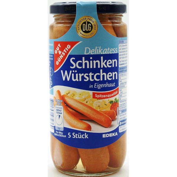 Gut & Günstig Delikatess Schinken-Würstchen