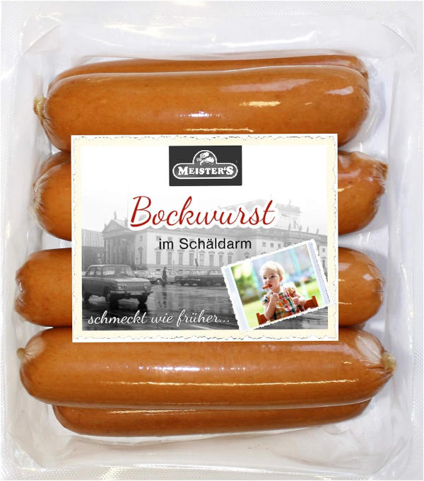 Delikatess Schäldarm Bockwurst